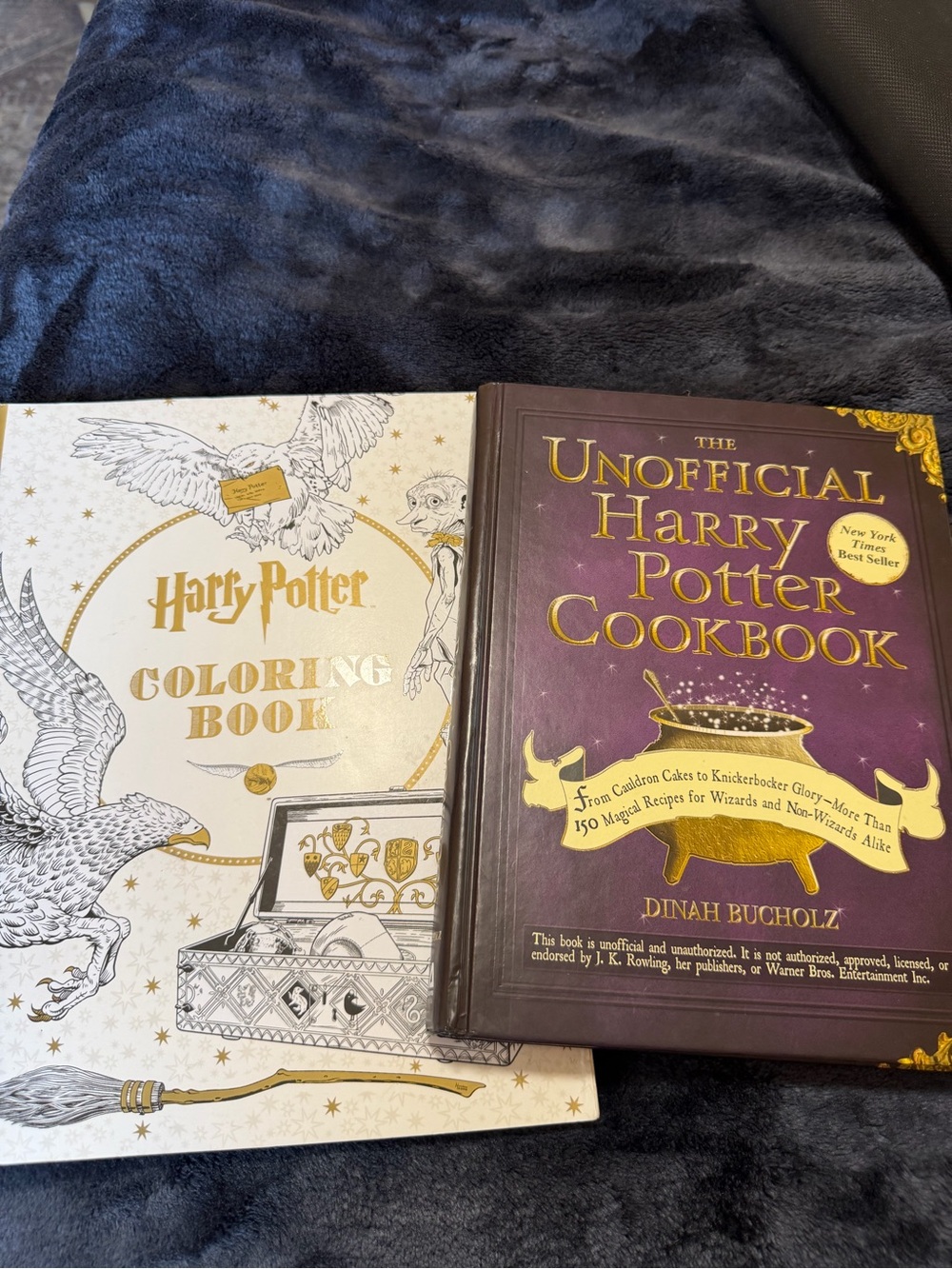 Harry Potter Cookbook and Colouring Book Set - Great Gifts!